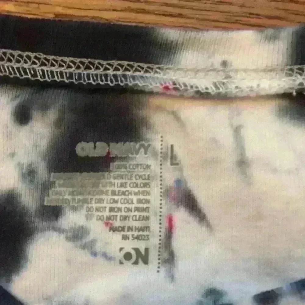 New. Tie dye shirt and capris bundle old navy girls